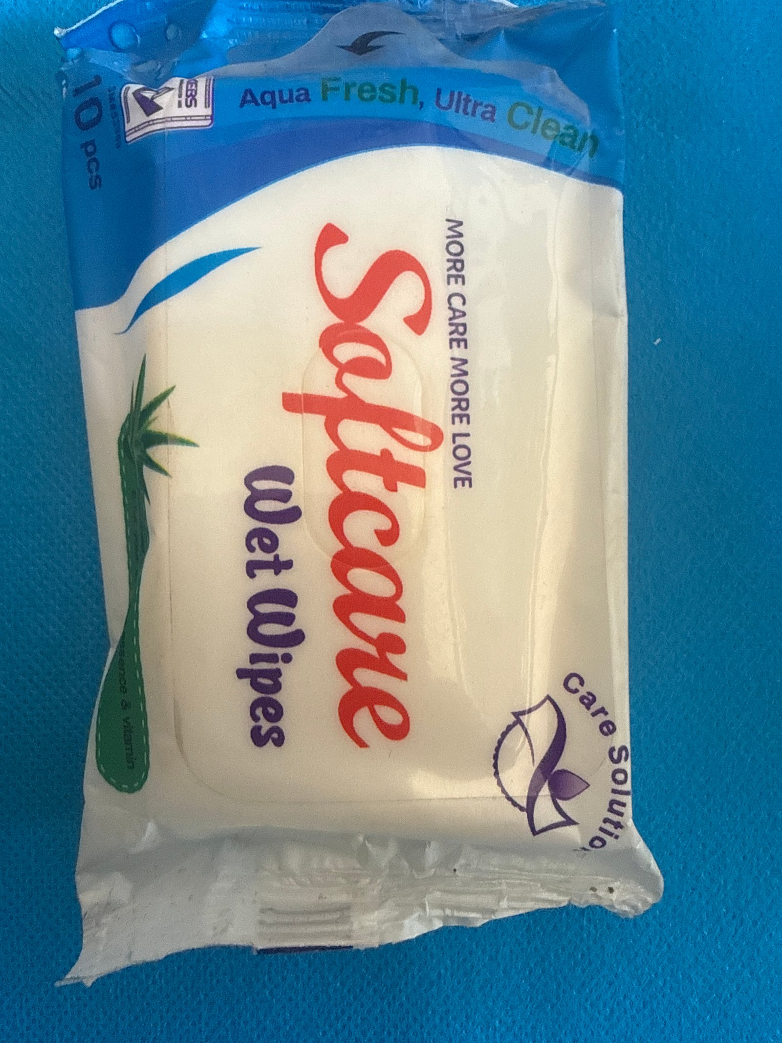 Softcare wipes -10pcs